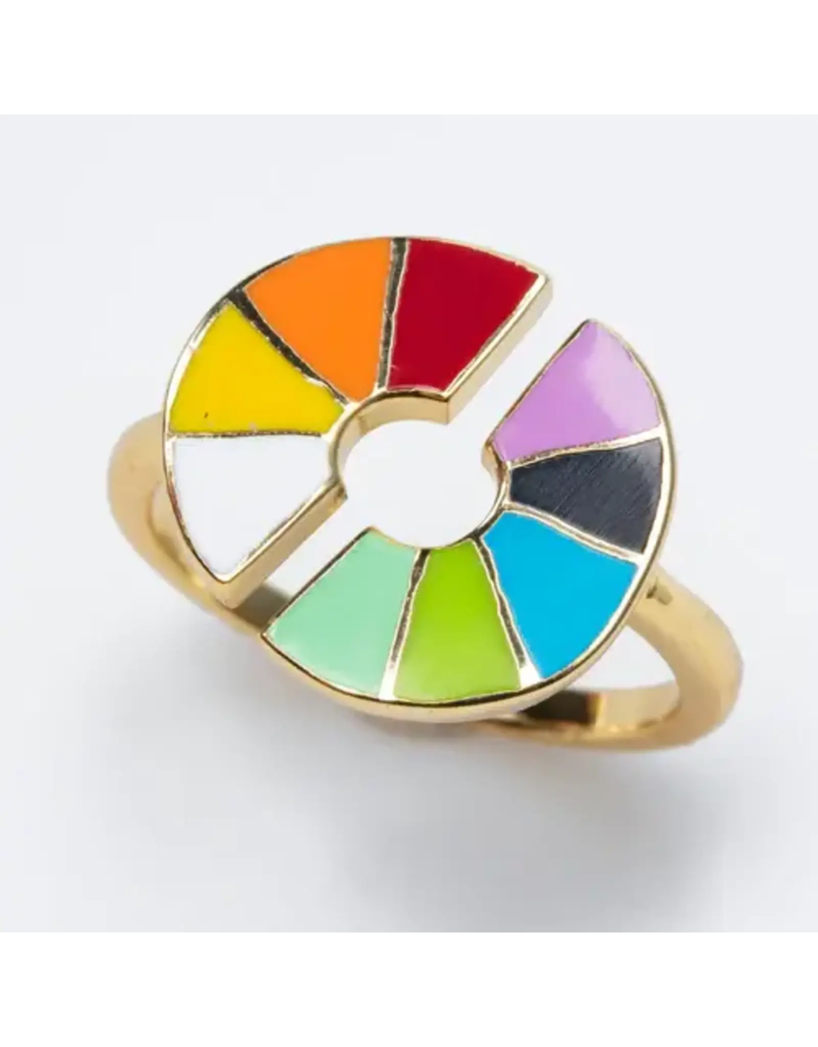 Adjustable Ring - Color Wheel