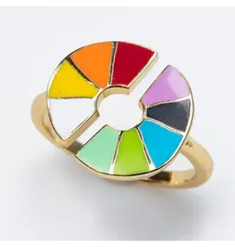 Adjustable Ring - Color Wheel