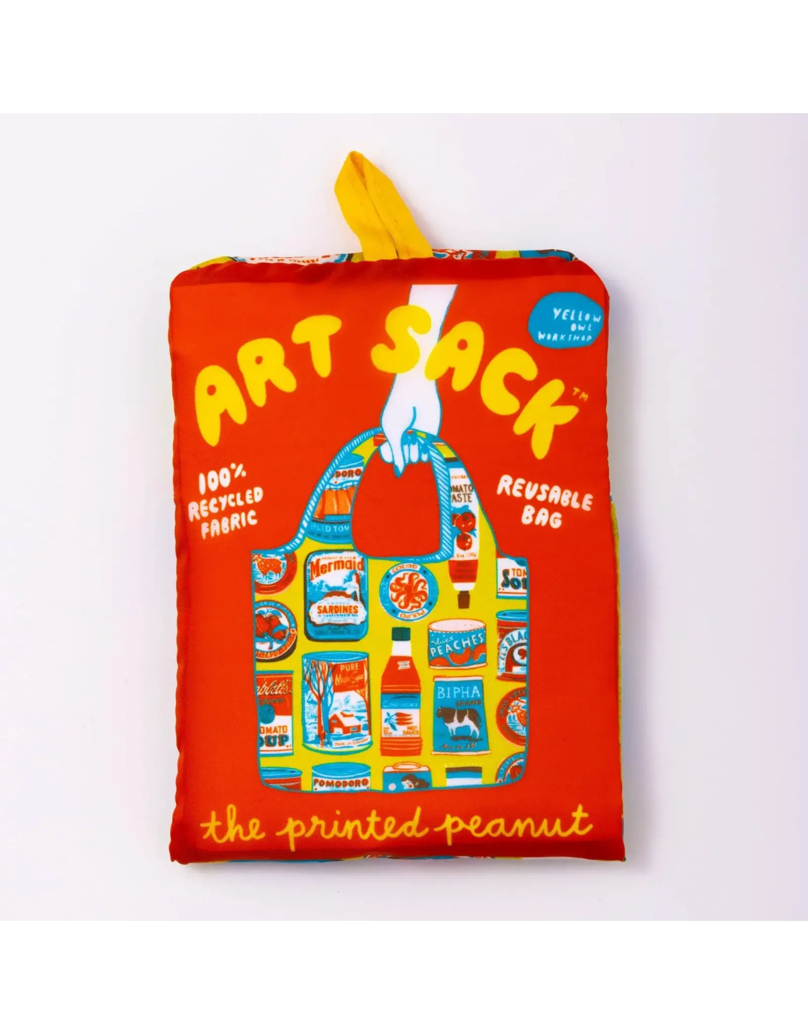 Art Sack - Printed Peanut Tins