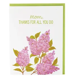 Blooming Lilacs Card