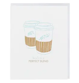 Mr. & Mrs. Perfect Blend Card