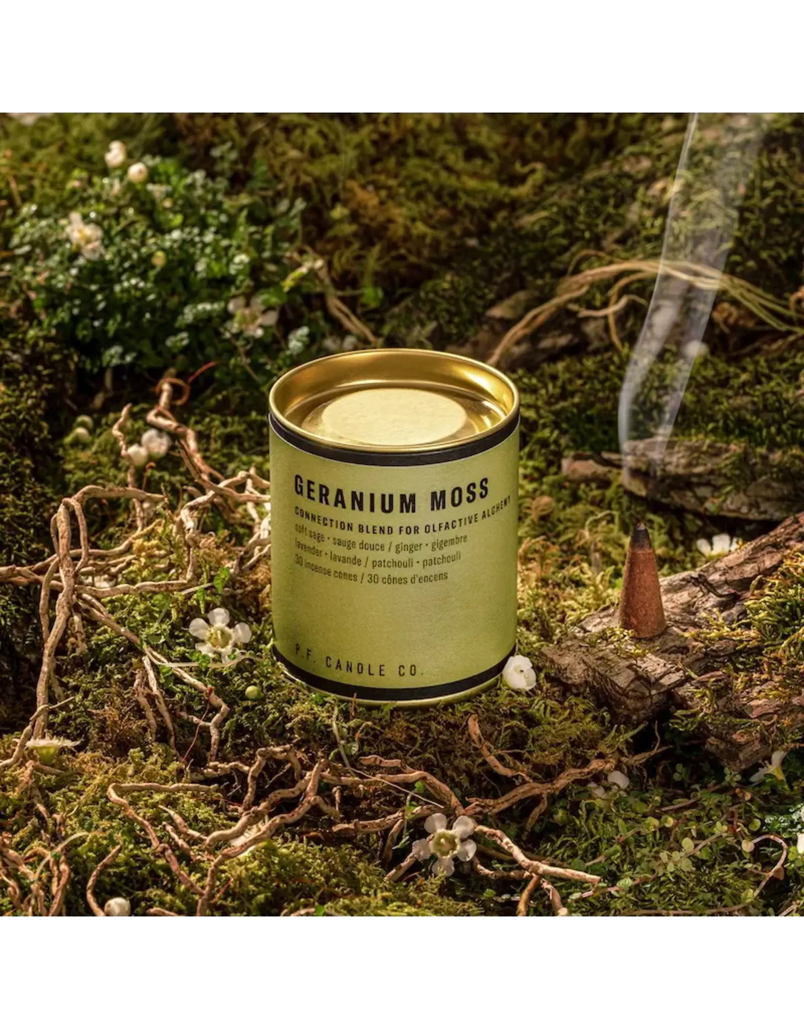 Alchemy Incense Cones - Geranium Moss