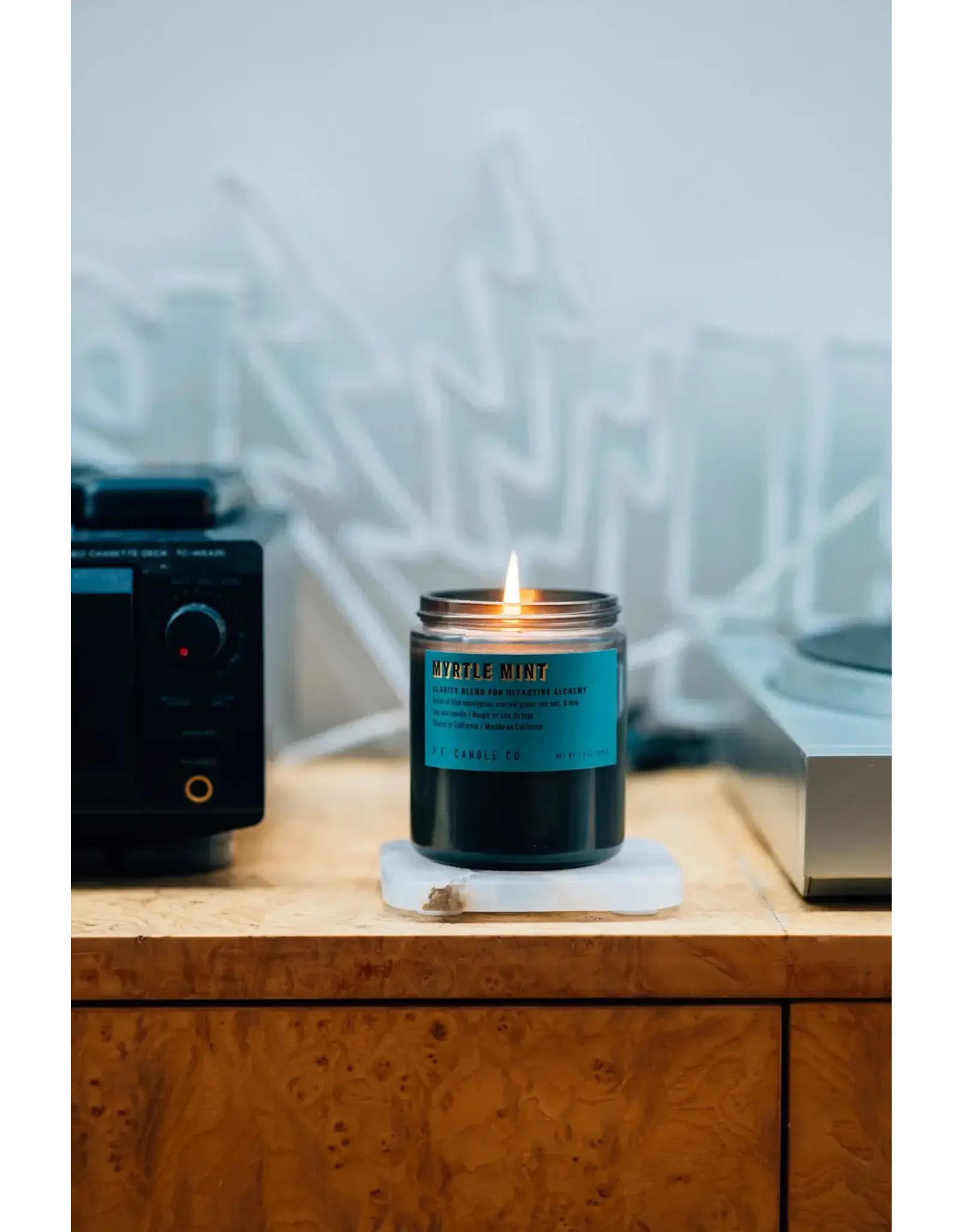 7.2 oz Alchemy Soy Candle - Myrtle Mint