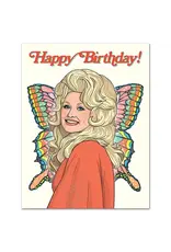 The Found Dolly 70's Butterfly Birthday Card