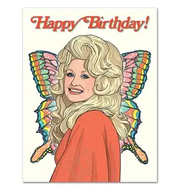 The Found Dolly 70's Butterfly Birthday Card