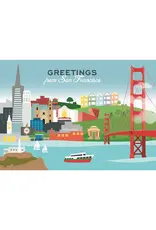 The Found Greetings from San Francisco Postcard