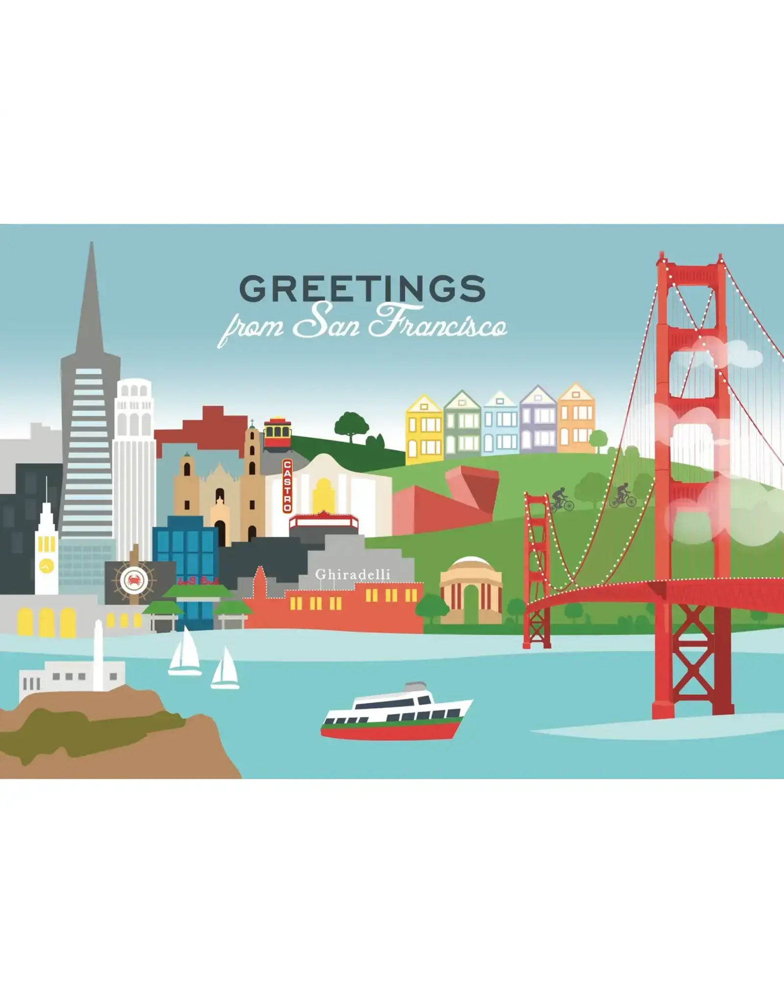The Found Greetings from San Francisco Postcard