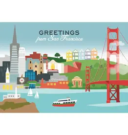 The Found Greetings from San Francisco Postcard
