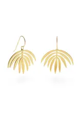 Palm Frond Earrings