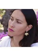 Palm Frond Earrings