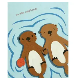 Good Paper Otter Hold Hands Card