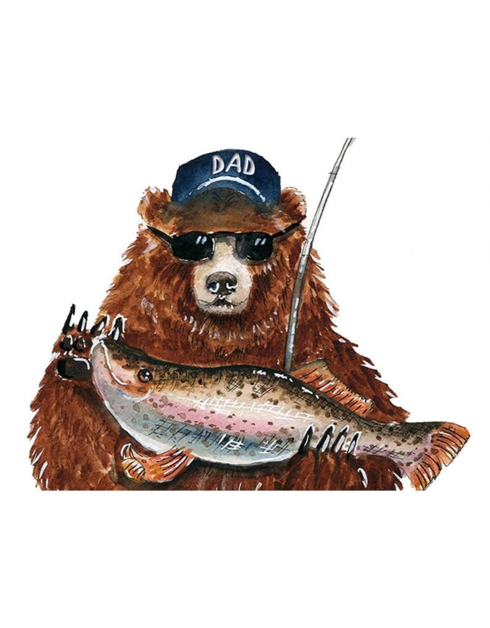 Liyana Studio Bear Fathers Day Cod Card