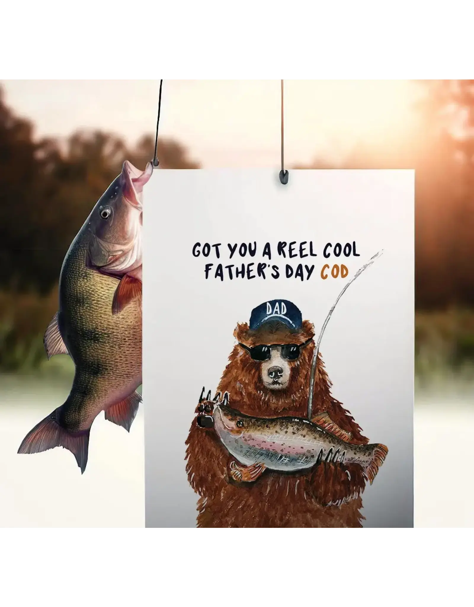 Liyana Studio Bear Fathers Day Cod Card