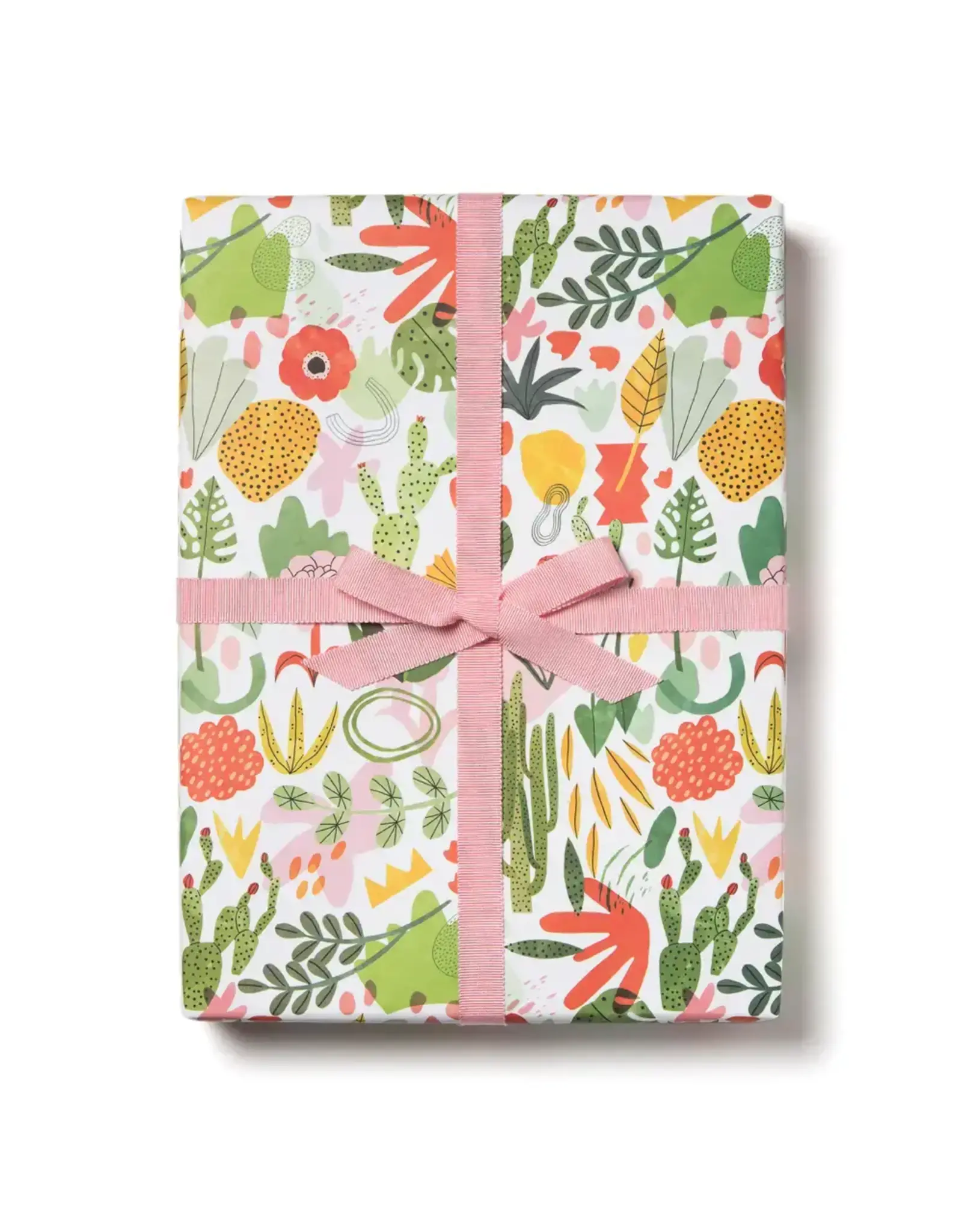 Succulent Garden Wrapping Paper Roll