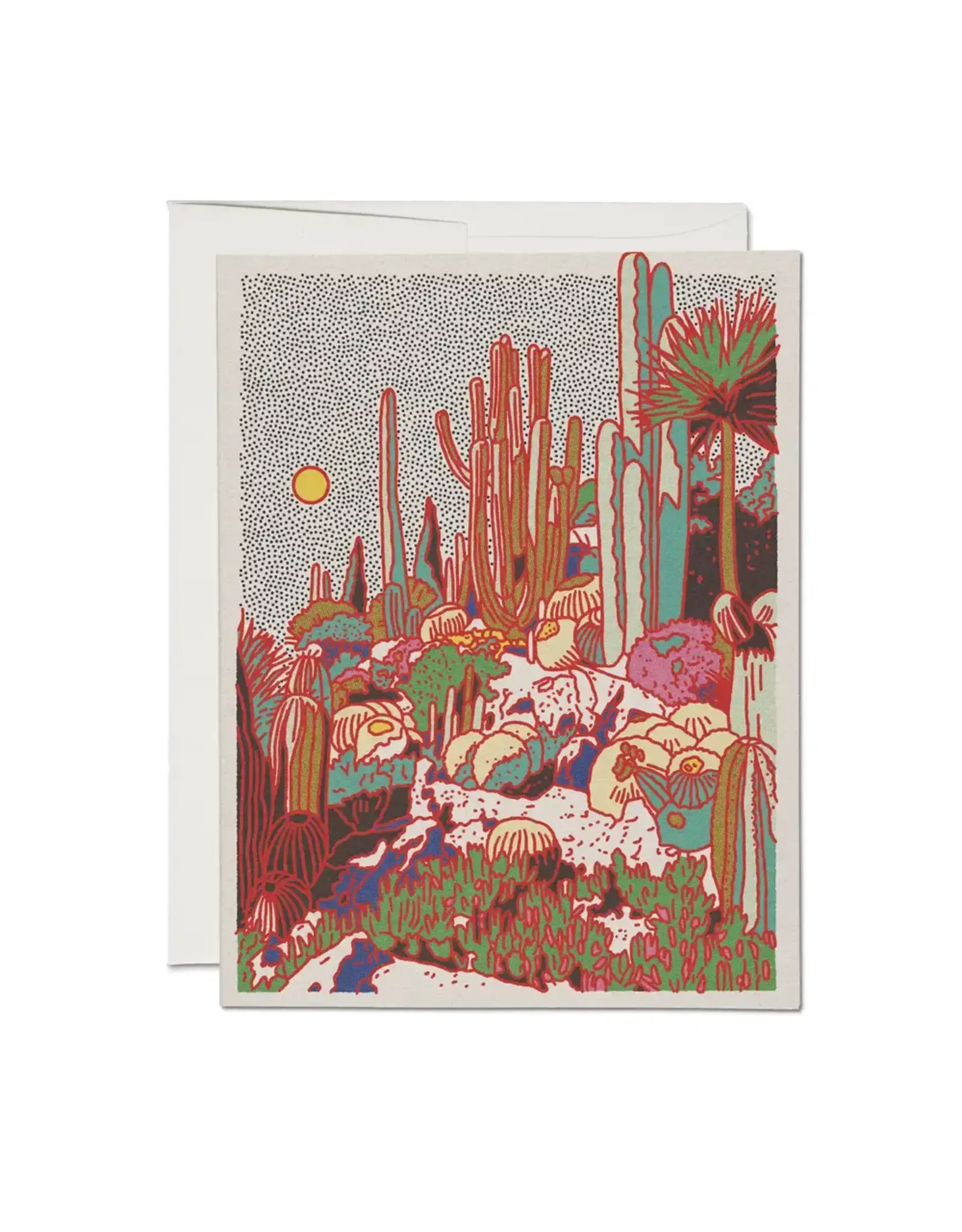 Desert Sunset Card