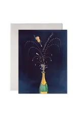 E. Frances Flying Cork Card