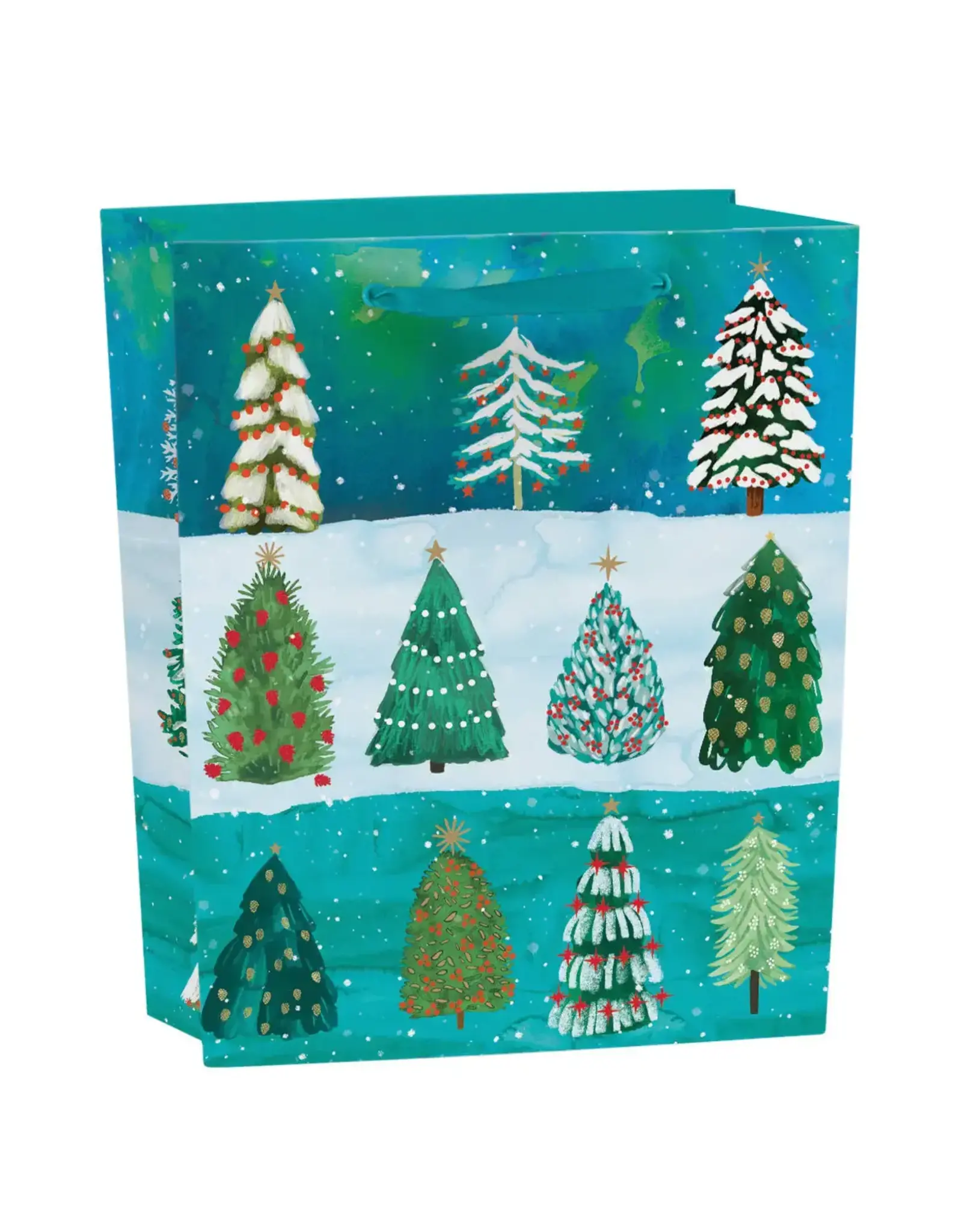 Roger La Borde Wild Winter Forest Medium Gift Bag