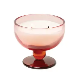 Aura Tinted Goblet 6 oz - Saffron Rose