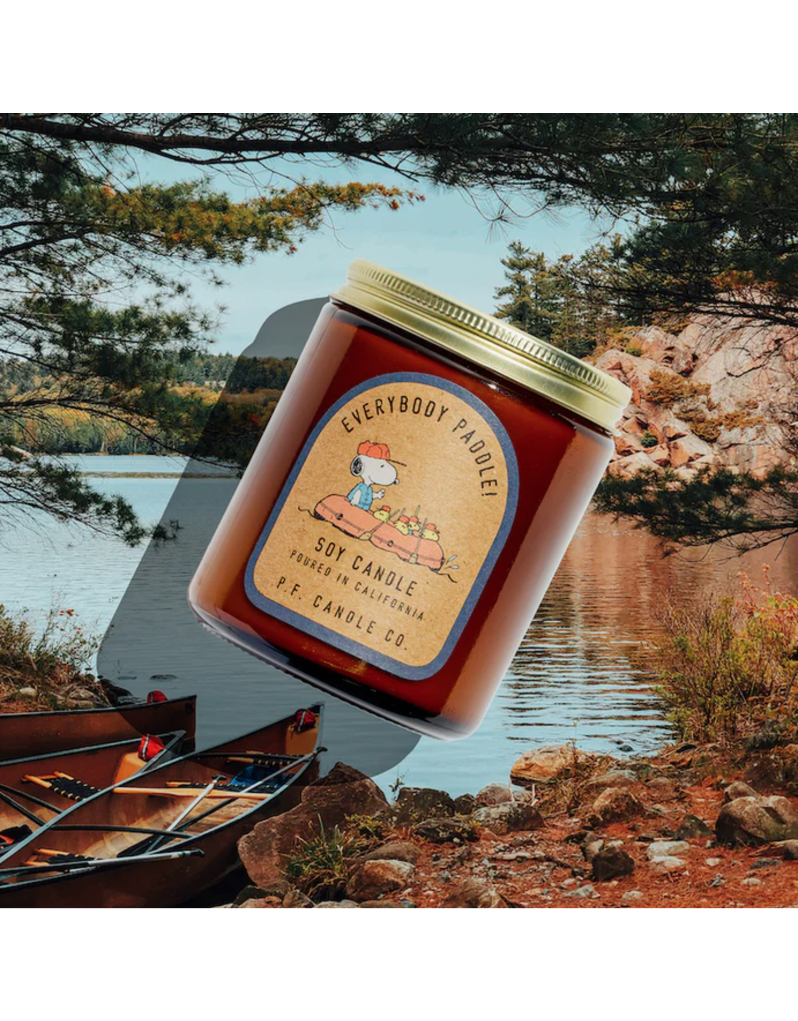 For Peanuts 7.2 oz Candle - Everybody Paddle
