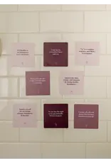 JaxKelly Shower Affirmation Cards - Boundaries