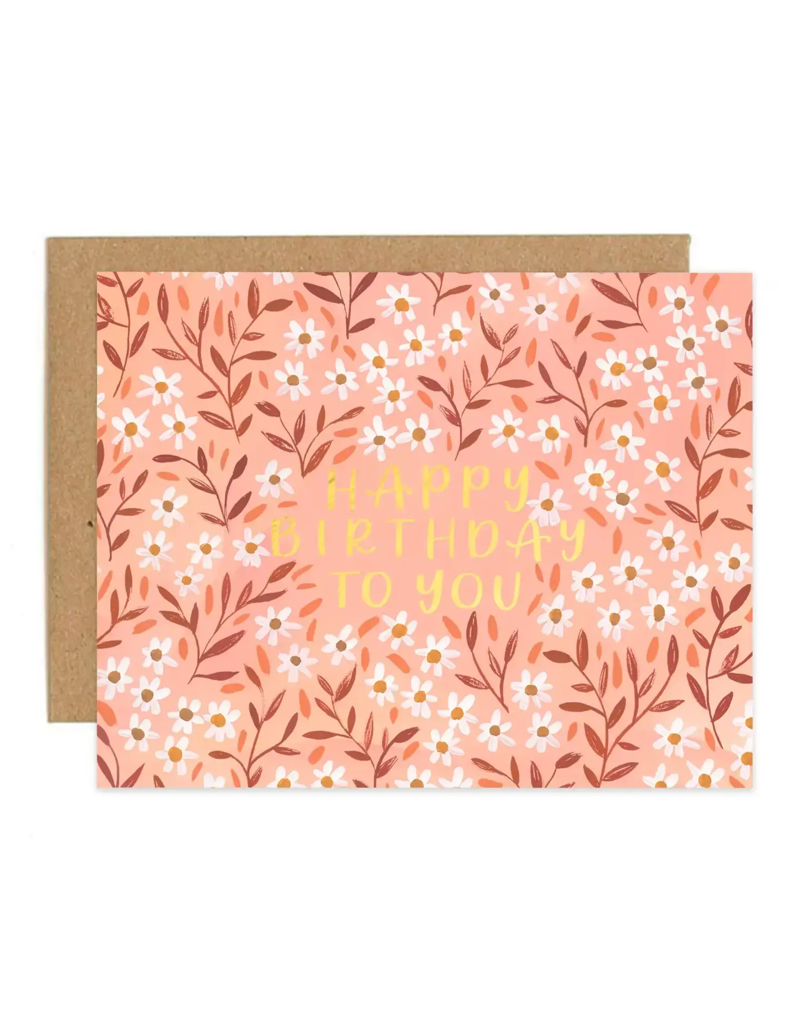 Daisy Meadow Birthday Card