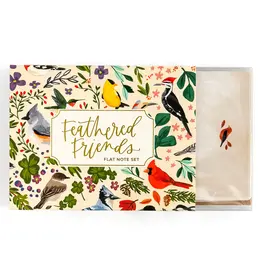 Feathered Friends Birds Flat Note Set