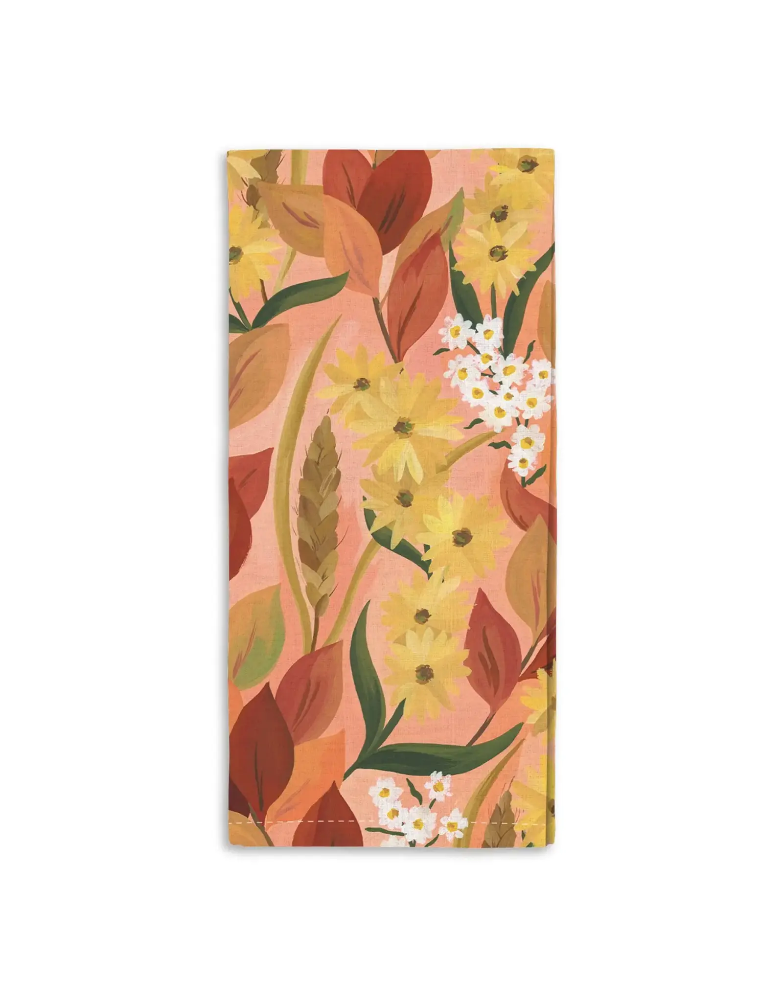 Fall Floral Kitchen Towel