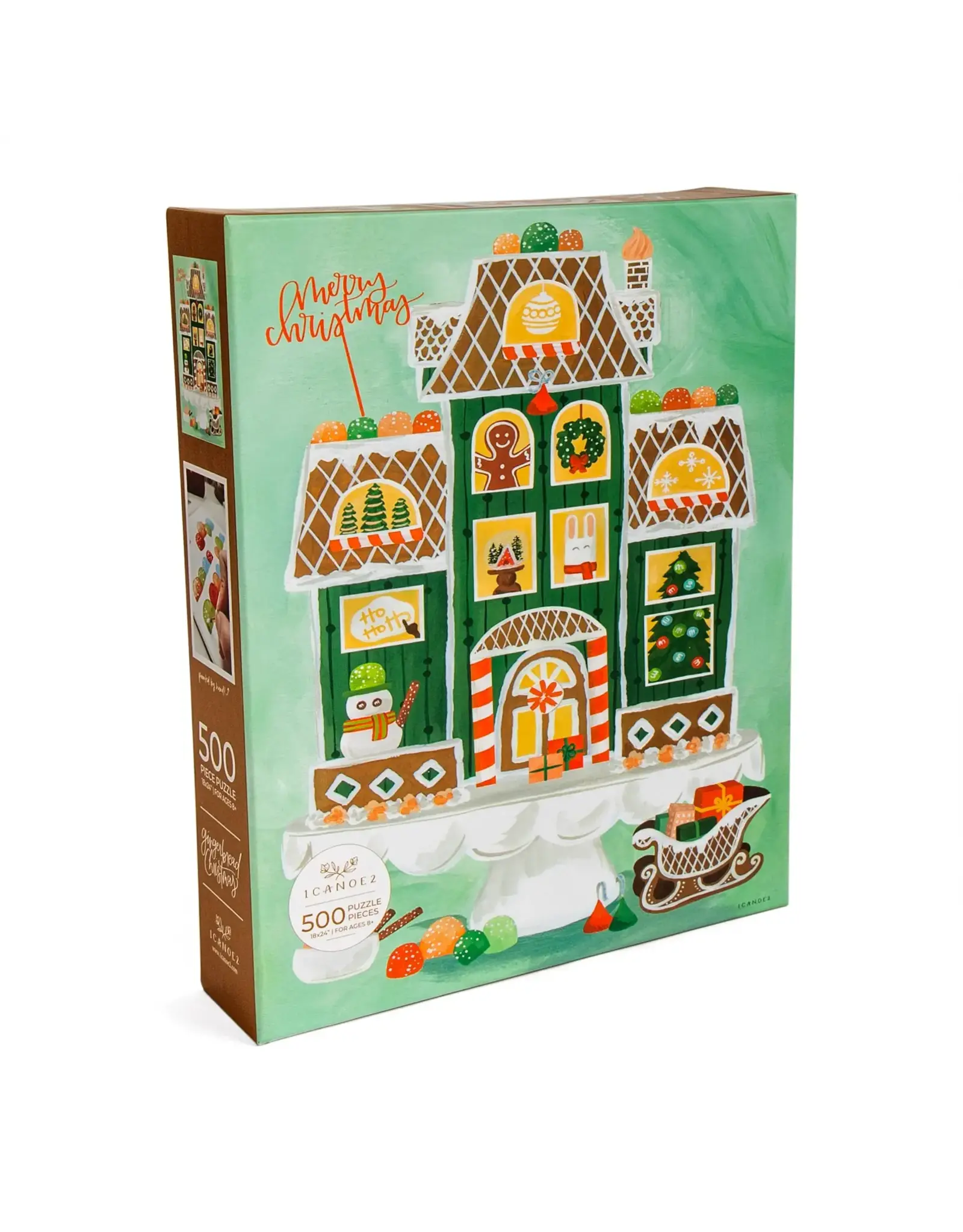 Gingerbread Christmas Puzzle - 500 Pcs