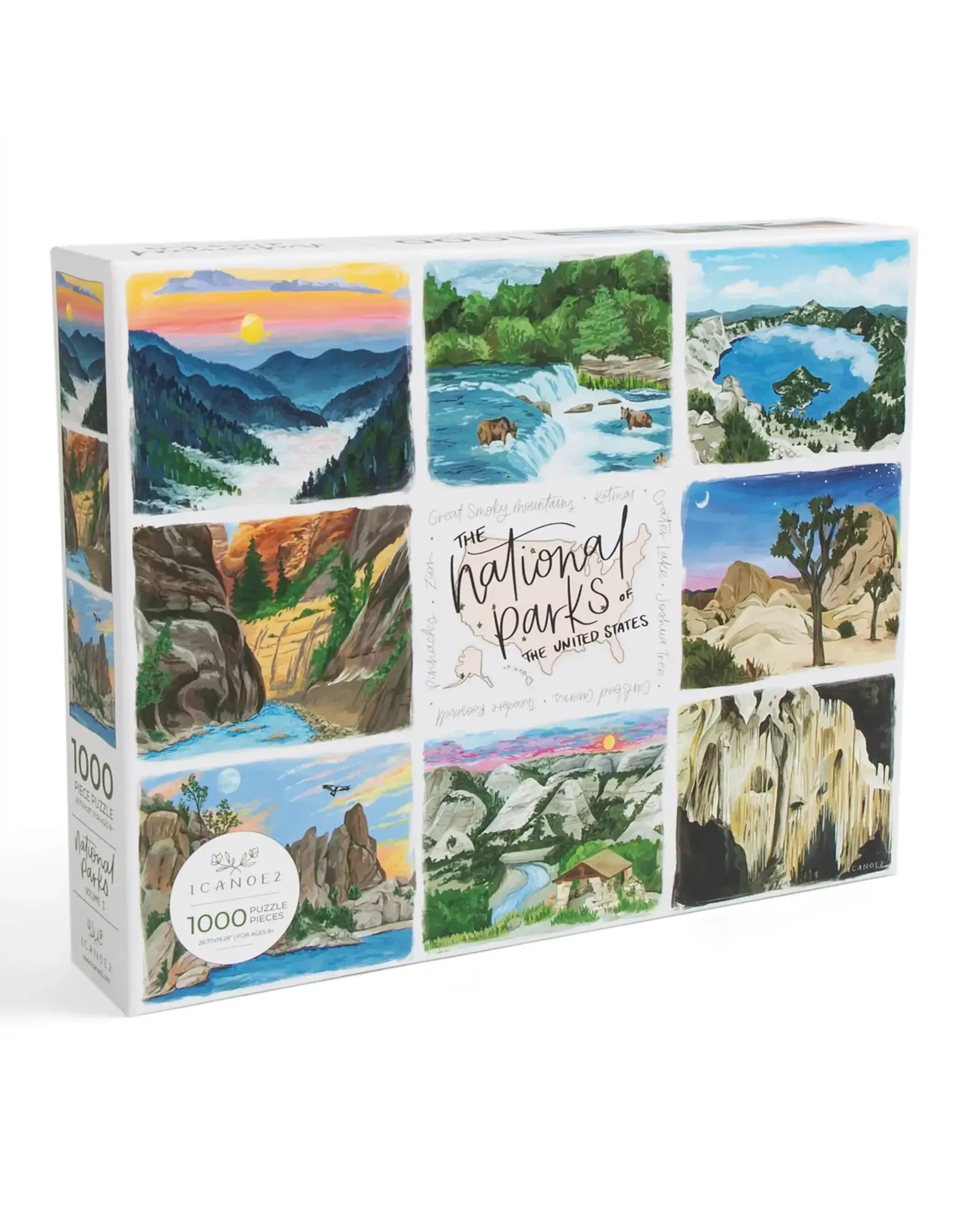 National Parks Puzzle Vol. 2 - 1,000 Pcs