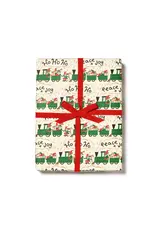 Elf Train Wrap Roll of 3