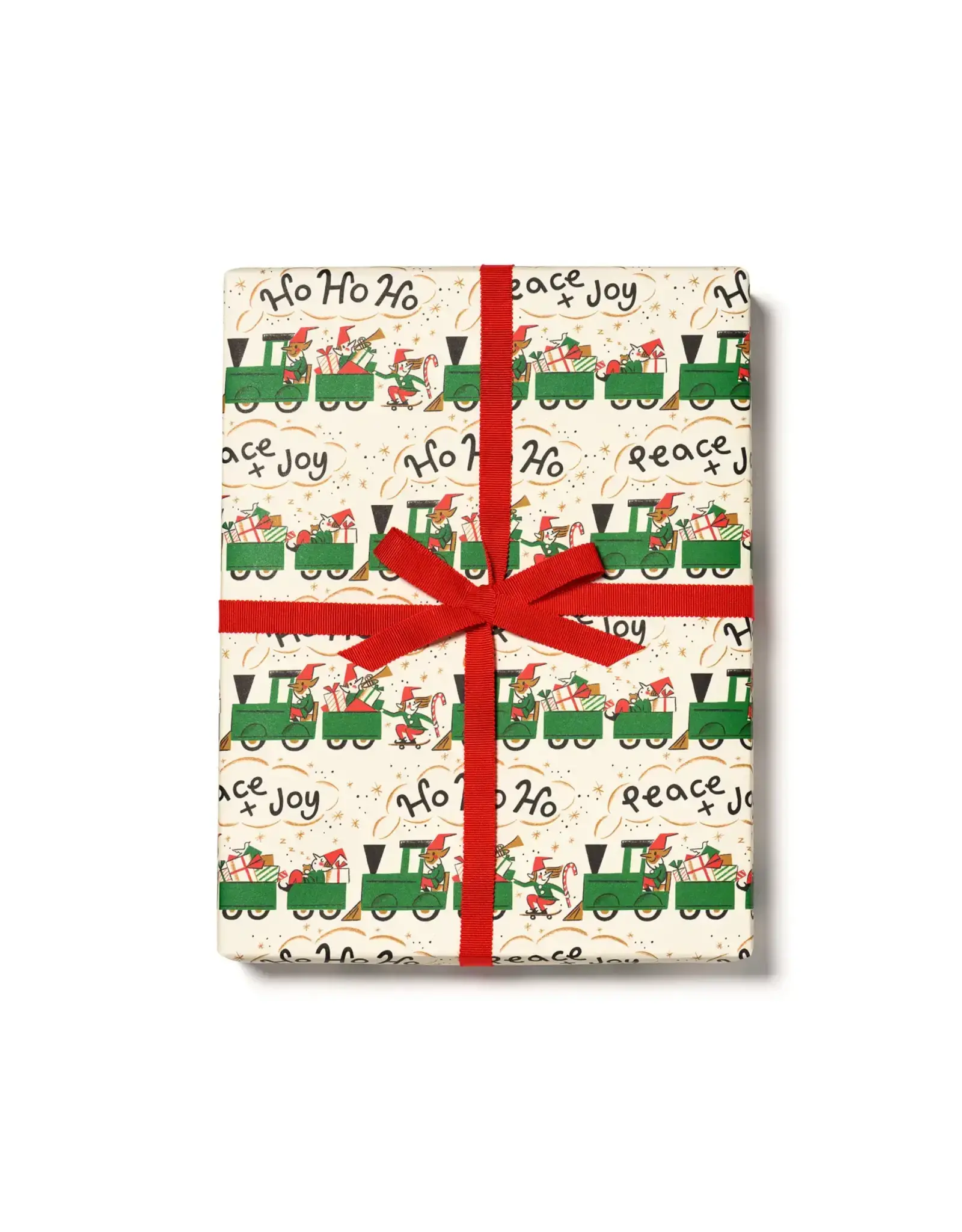 Elf Train Wrap Roll of 3