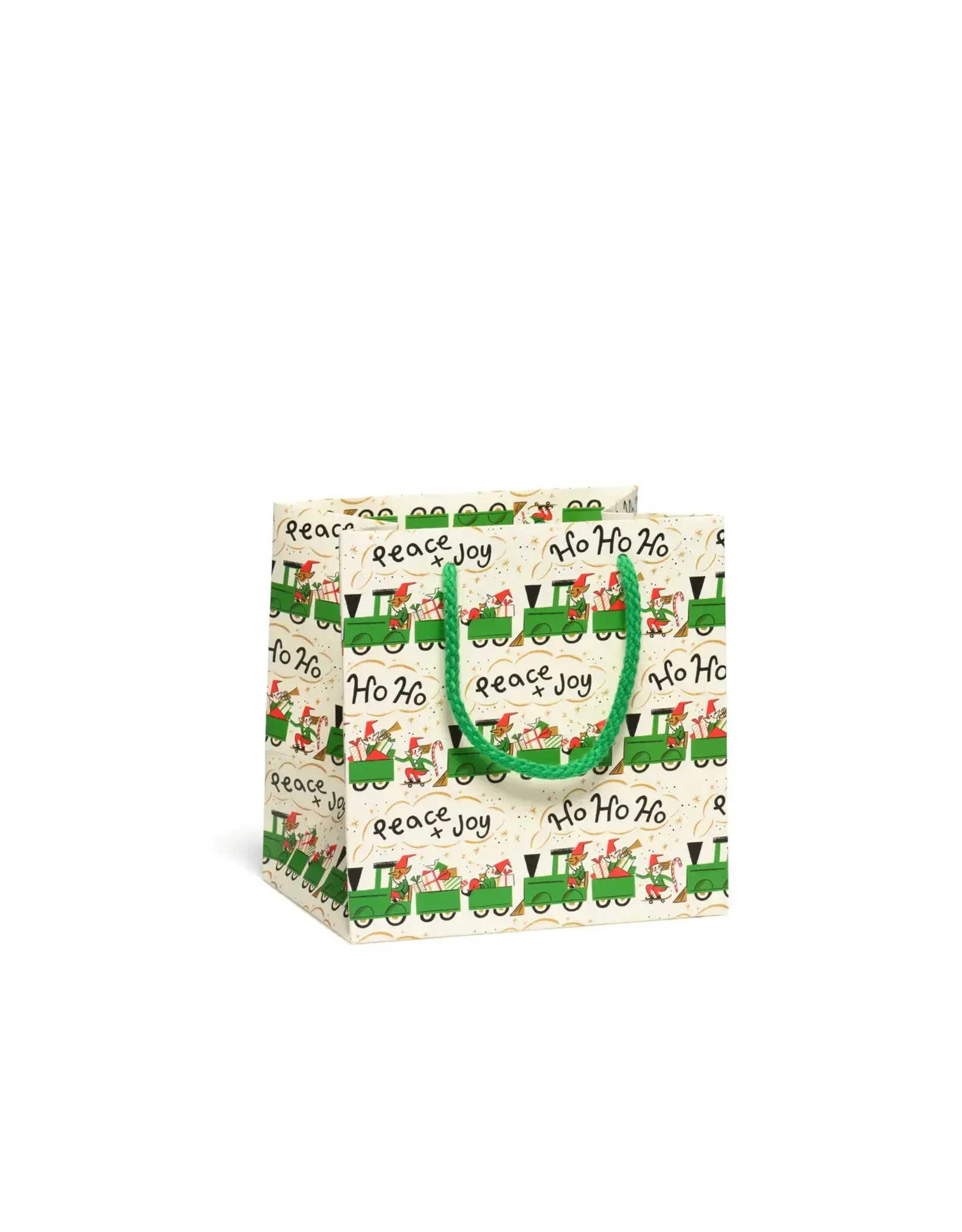 Elf Train Small Gift Bag