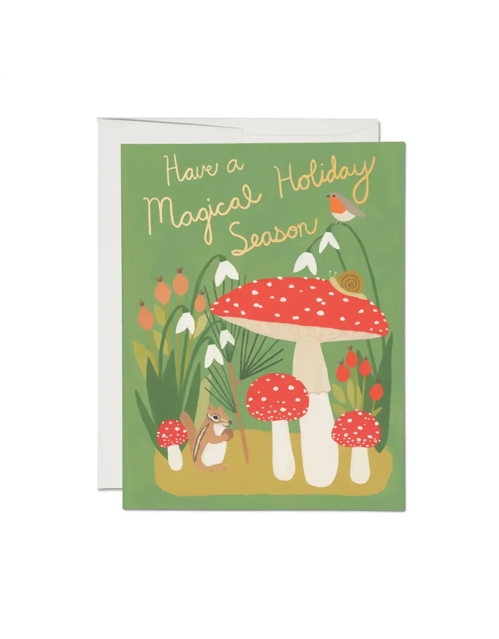 Forest Critters Holiday Card