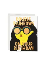 Double Rainbows Card