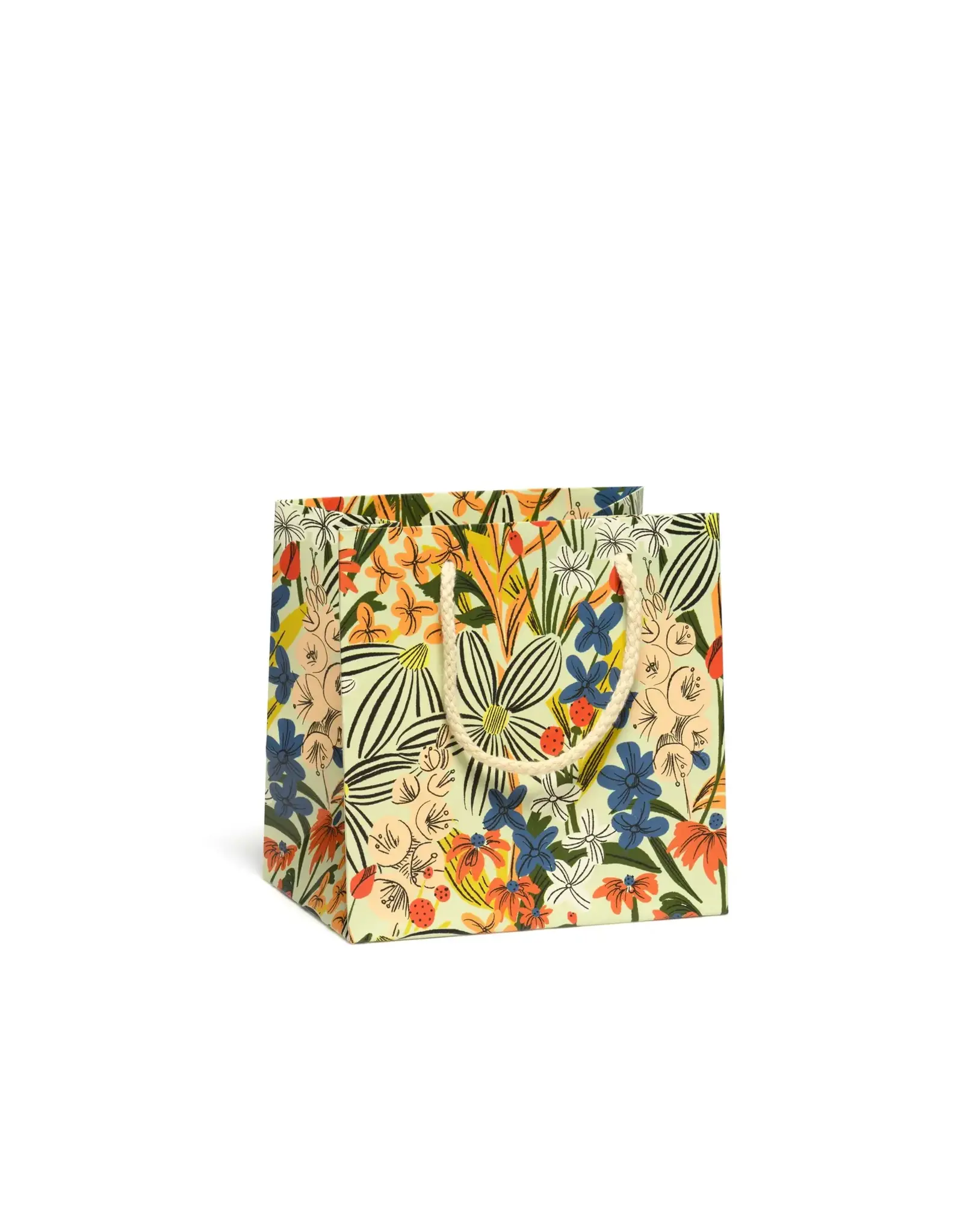 Striped Florals Small Gift Bag