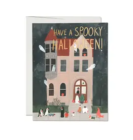 Trick or Treat House Card