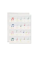 Birthday Song Card