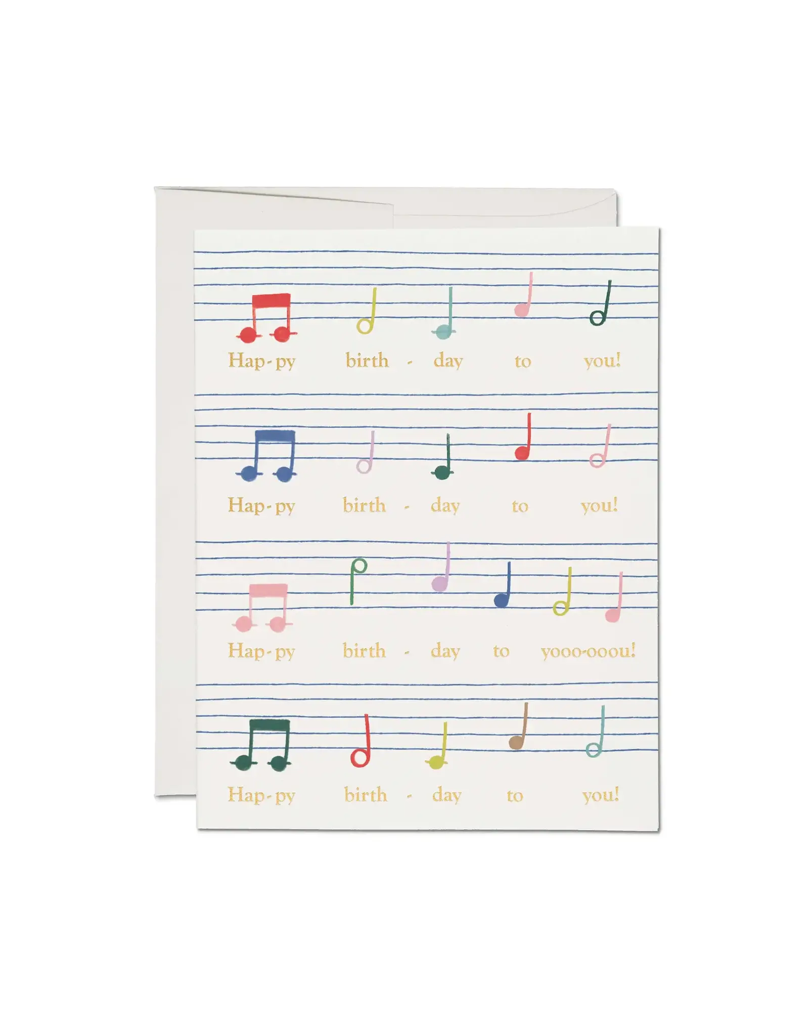 Birthday Song Card