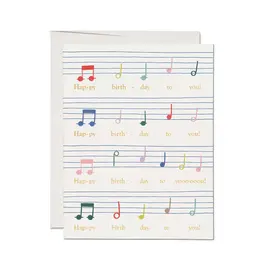 Birthday Song Card