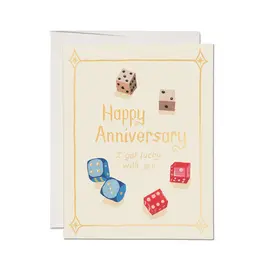 Lucky Dice Card
