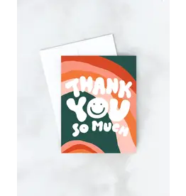 Wavy Thank You Card