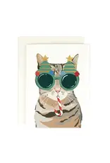 Amy Heitman Merry Cat 2.0 Card