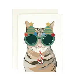 Amy Heitman Merry Cat 2.0 Card