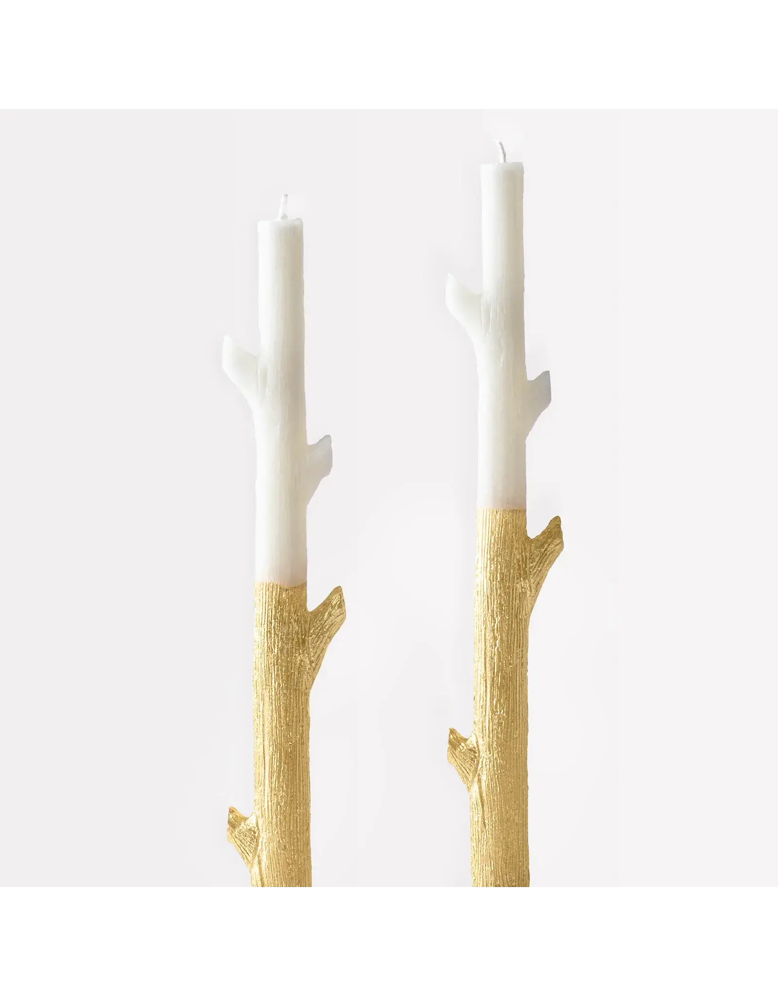 Gold Dipped Stick Candles