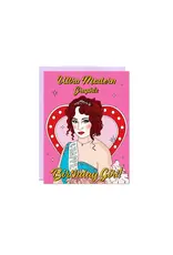 Ultra Modern Birthday Girl Card