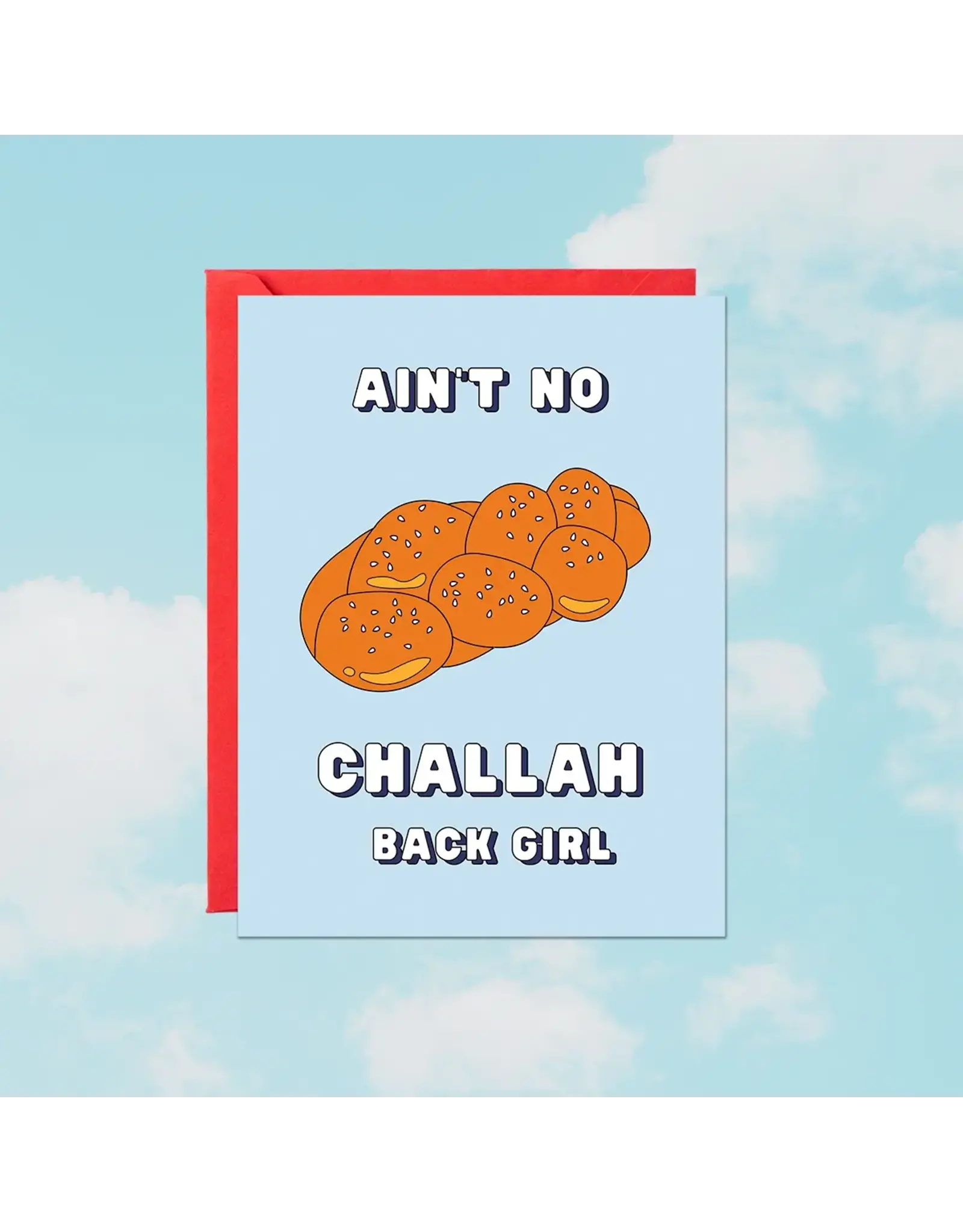 Challah Back Girl | Hanukkah Card