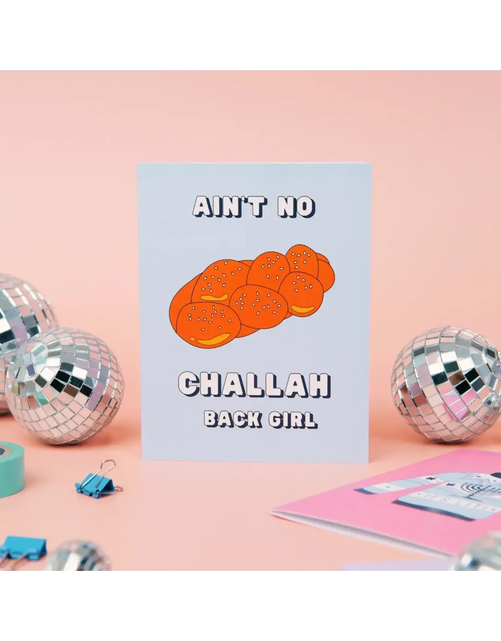 Challah Back Girl | Hanukkah Card