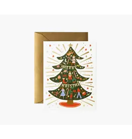 Rifle Paper Nutcracker Tree Card