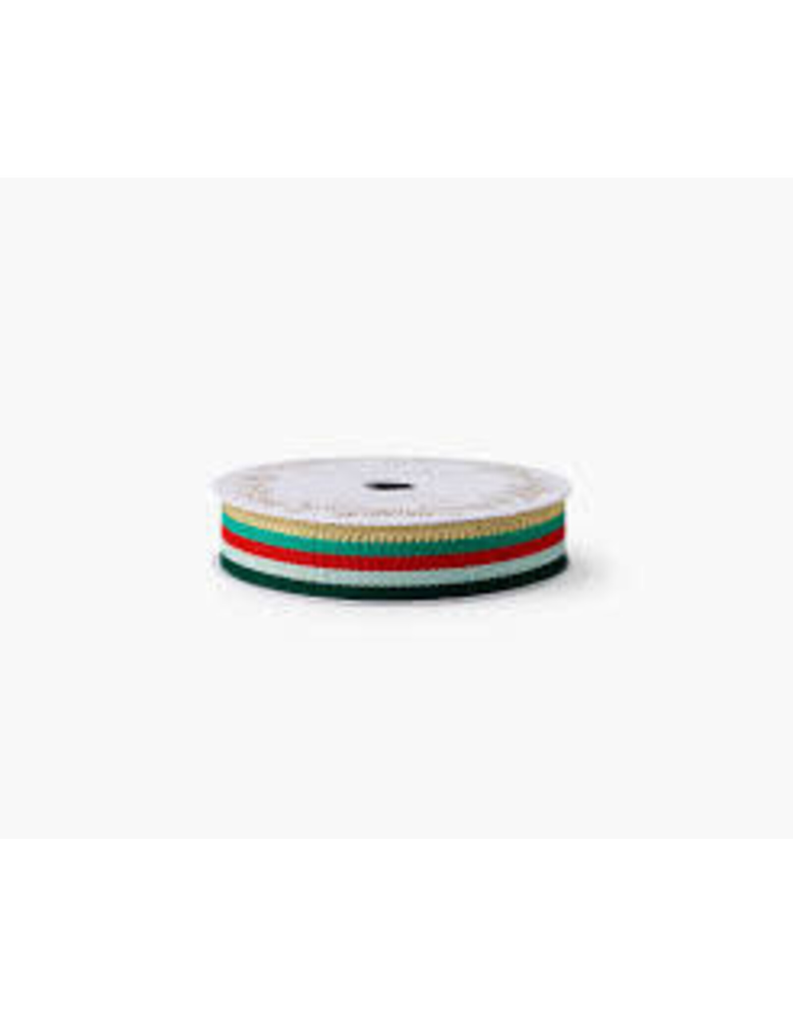Rifle Paper Holiday Stripe Grosgrain Ribbon