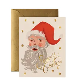 Rifle Paper Greetings From Santa Card